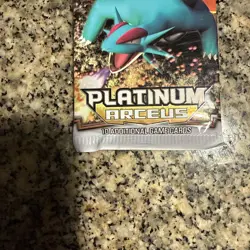 Pokemon TCG Platinum Arceus Sealed Booster Pack | NEW/Sealed | Salamence Art - Image 4