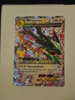 M Rayquaza EX 76/108 Classic Collection Holo Celebrations Pokemon TCG - Image 1