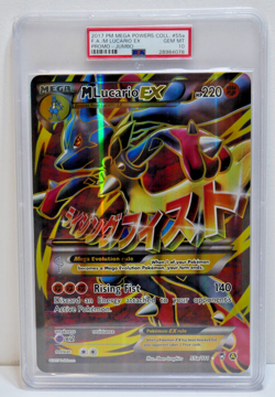 PSA 10 JUMBO MEGA LUCARIO EX #55A POKEMON 2017 XY BLACK STAR PROMO LOW POP - 3 - Image 1