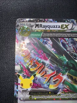 M Rayquaza EX 76/108 Classic Collection Holo Celebrations Pokemon TCG - Image 3
