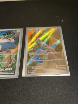 Pokemon TCG Snorlax 151 ETB Promo And Mimikyu Paldean Fates Promo - Image 4