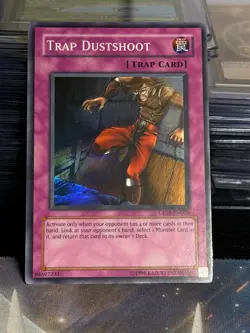 YUGIOH Trap Dustshoot CP05-EN005 Super Rare Promo NM - Image 5