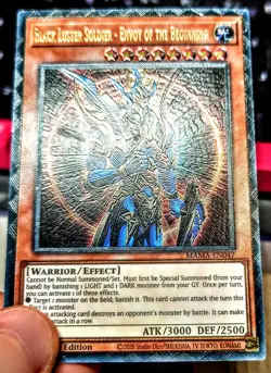Yu-Gi-Oh! Ultimate Rare Style Black Luster Soldier - Envoy Of The Beginning - Image 1