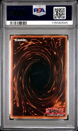 2006 Yu-Gi-Oh! Dark Lucius LV6 Cyberdark Impact CDIP 1st Edition UTR PSA 9 - Image 2