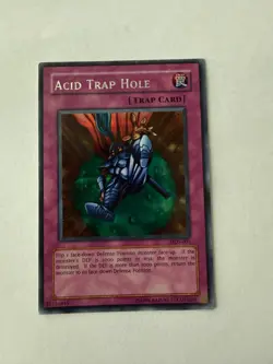Yugioh - Acid Trap Hole - DDS-005 Secret Rare - VLP - Image 1