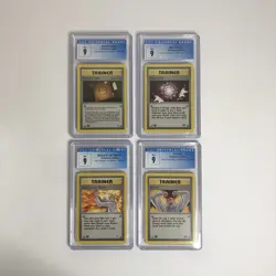 Pokemon CGC 9 Lot of 4 Gym Heroes & Gym Challenge First Edition Cards Pokemon - Image 2