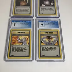 Pokemon CGC 9 Lot of 4 Gym Heroes & Gym Challenge First Edition Cards Pokemon - Image 4