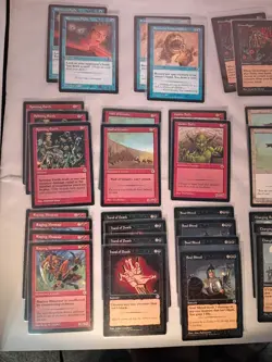 1997 Magic The Gathering Portal Card Lot 91 Cards Vintage Mtg - Image 3