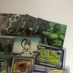 Mixed Lot of TCG Cards Hulk Madagascar Jimmy Neutron Pokemon Mighty Beanz Mario - Image 5