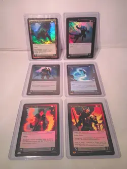 Chronicles Of Arcane sample card Lot of 6 Void Assassin spirit of the forest - Image 1