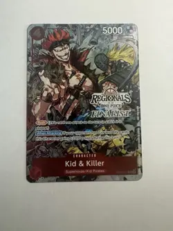 One Piece TCG Kid & Killer EB01-003 Offline Regional Finalist Card 2025 Vol.2 NM - Image 1