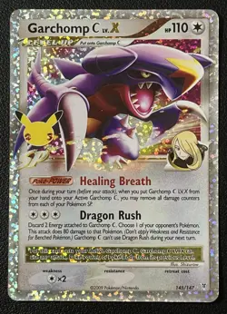 Garchomp C LV.X 145/147 Celebrations Ultra Rare Holo Pokemon Card - Image 1