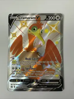 Pokemon TCG: Cramorant V SWSH086 SWSH: Sword & Shield Promo Cards Holo Rare - Image 1