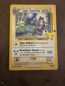 Light Toxtricity SWSH137 SWSH: Sword & Shield Promo Cards Holo - Image 1