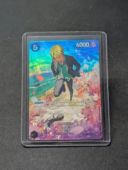 Sanji ST14-003 OP10 Royal Blood SP Full Art One Piece Card Game English - Image 1
