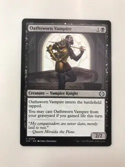 Oathsworn Vampire MTG Magic the Gathering Card NM Near Mint Lost Caverns LCC - Image 1