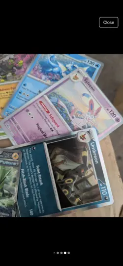 Pokemon Prismatic Evolutions Bulk Bundle 60 Cards Including Rev/holo and 3 tins - Image 4