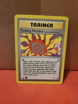 Pokemon TCG Tickling Machine 119/132 Gym Heroes 1st Edition Uncommon Card - Image 1