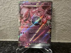 Team Rocket's Mewtwo ex 205 Sv: Scarlet & Violet Promo Cards Holo - Image 1