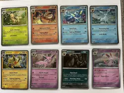 Prismatic Evolutions Costco 8 Cosmos Promo Cards Full Set JOLTEON DING See Pics - Image 1