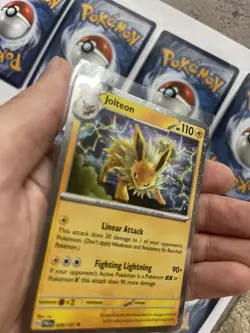 Prismatic Evolutions Costco 8 Cosmos Promo Cards Full Set JOLTEON DING See Pics - Image 3