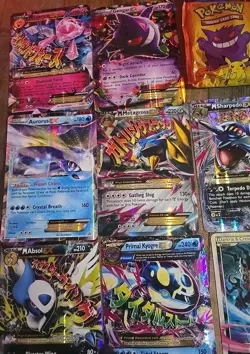 HUGE Pokemon Cards TCG Collection OVERSIZED Jumbo Holos GX MEGA EX Full ART - Image 3