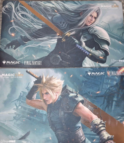 Magic Con Las Vegas 2025 Ultra PRO Final Fantasy Foil Playmat Sepiroth Cloud - Image 1