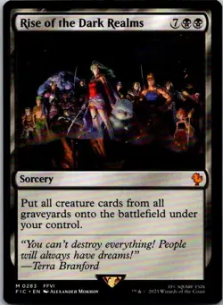 Rise of the Dark Realms M Sorcery Commander: FINAL FANTASY 283 Near Mint - Image 1