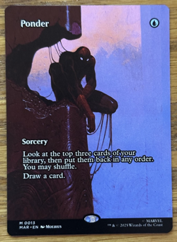 MTG Marvel Eternal-Legal, Ponder - Image 1
