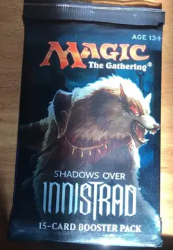 Magic The Gathering SHADOWS OVER INNISTRAD New Sealed Booster Pack MTG - Image 1