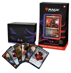 Magic:The Gathering Starter Commander Deck-Chaos Incarnate Starter Commander Dec - Image 1