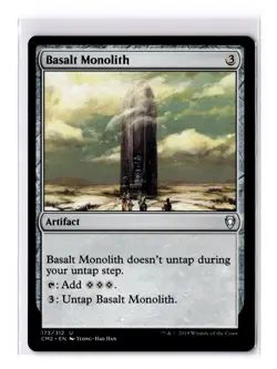 MTG - Basalt Monolith 173/312 Commander Anthology Volume II Regular - NM - Image 1