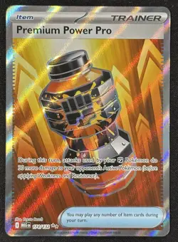 Premium Power Pro 174/132 Pokemon TCG Card Mega Evolution Full Art - Image 1