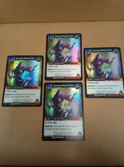 * Warcraft TCG Time Walkers Single Card Tyrande Whisperwind - Image 1