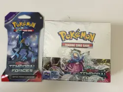 Pokemon Scarlet And Violet Temporal Forces Box Trading Card Game With Booster - Image 1