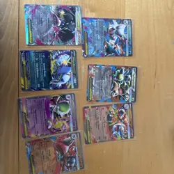 Mega Ex Lot Pokemon TCG Mega Evolutions 7 Card Lot - Image 1