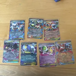 Mega Ex Lot Pokemon TCG Mega Evolutions 7 Card Lot - Image 2