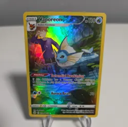 Pokemon TCG Vaporeon TG02/TG30 Brilliant Stars Trainer Gallery Card - Image 2