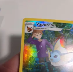 Pokemon TCG Vaporeon TG02/TG30 Brilliant Stars Trainer Gallery Card - Image 4