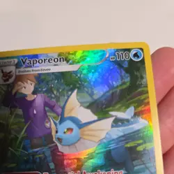 Pokemon TCG Vaporeon TG02/TG30 Brilliant Stars Trainer Gallery Card - Image 5