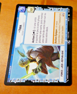 STAR WARS UNLIMITED CARD GAME TCG CARTE YODA 004/262 TWI FR NM - Image 1