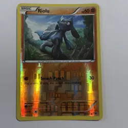 Riolu 46/124 Reverse Holo XY Fates Collide Pokemon Card - Image 1