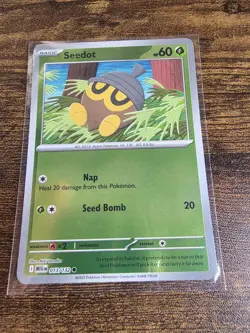 Mega Evolutions Seedot 13/132 Pokemon Card Near Mint Reverse Holo Foil - Image 1