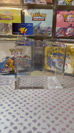 Pokemon Magnetic Booster Box Acrylic Case Pokemon Card Display Protector - Image 2