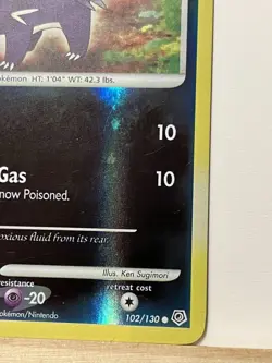Stunky 102/130 Diamond & Pearl Pokemon Card Reverse Holo - Image 3