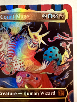 MTG: Final Fantasy, M/NM 0322, Borderless, Foil Kefka, Court Mage/ Ruler Of Ruin - Image 4