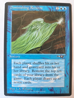 Diminishing Returns Alliances MTG Magic the Gathering NM - Image 1
