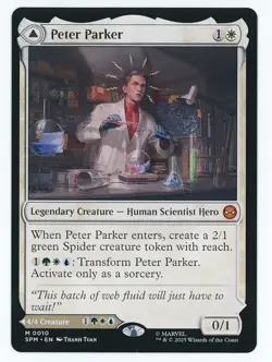 Peter Parker Amazing Spider-Man #0010 MTG Marvel's Spider-Man - Image 1
