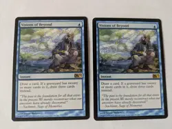 2 Visions of Beyond M12 MTG NM Free shipping with tracking - Image 1