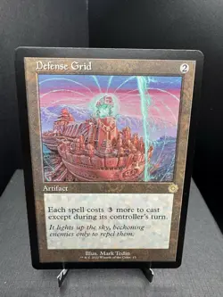 MTG The Brothers War Retro Frame Artifacts Defense Grid Regular NM! - Image 1